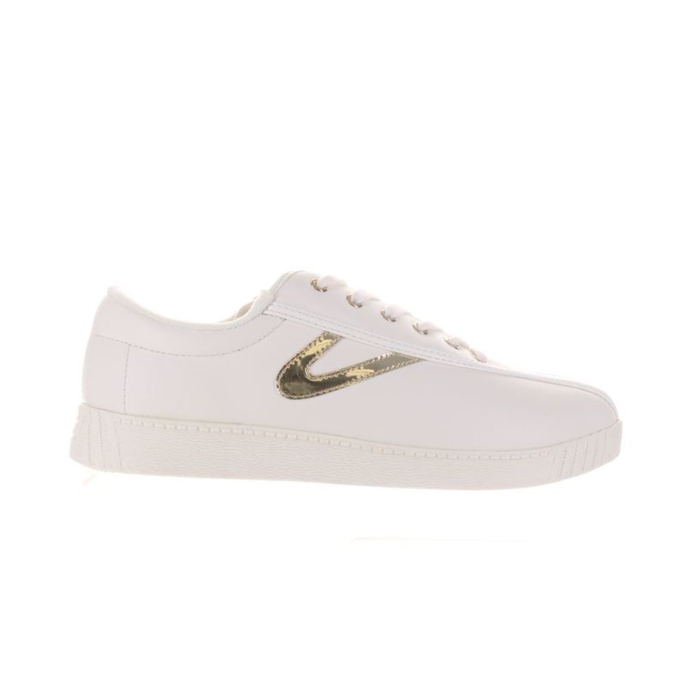 Tretorn Womens White Fashion Sneaker Size 9.5 Medium (B, M)!